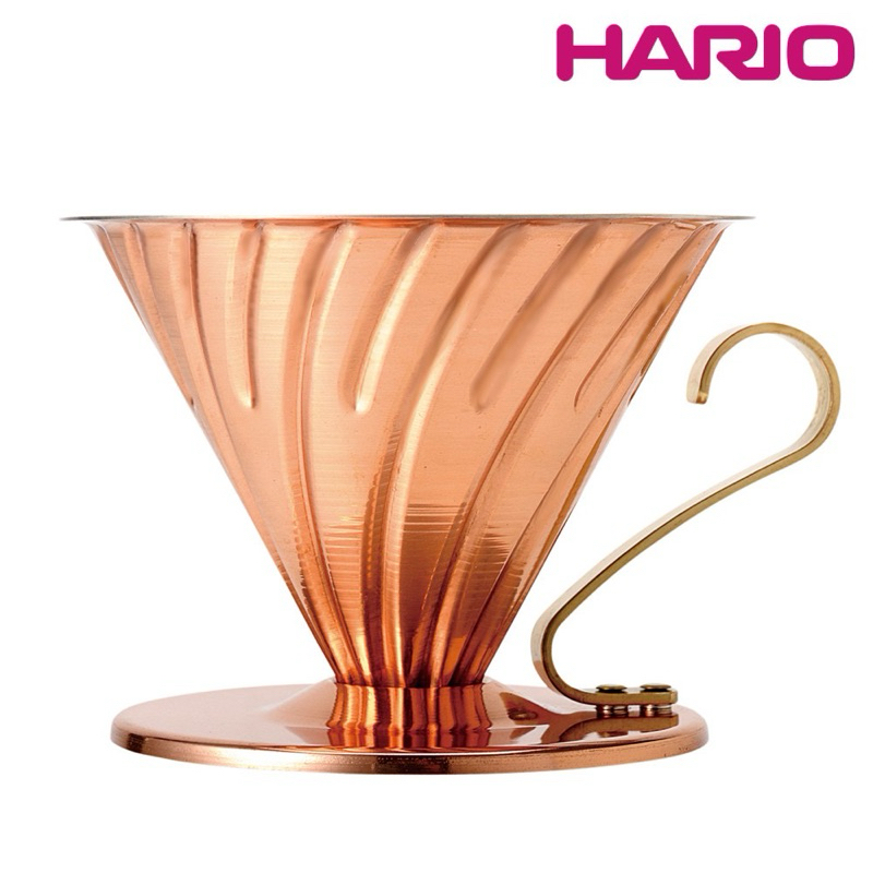 二手 Hario日本製 V60銅製濾杯 VDP 1~4杯用 錐形濾杯