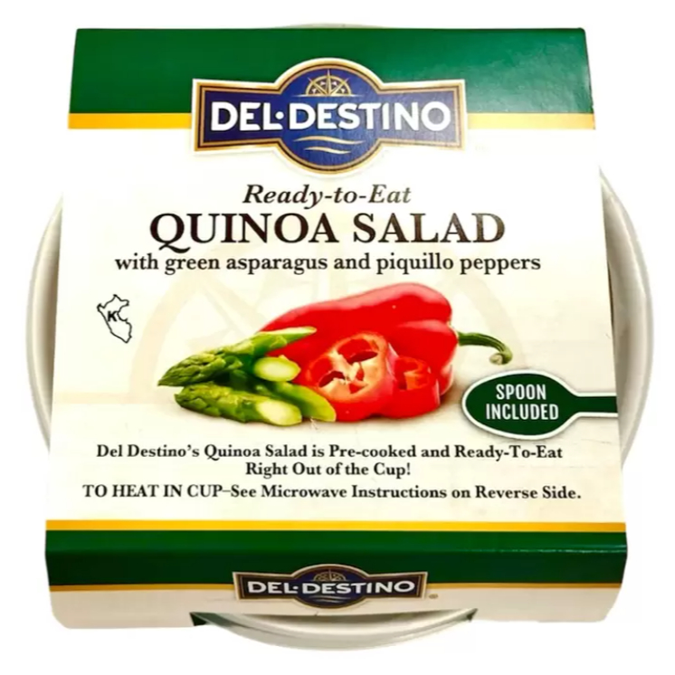 COSTCO代購 好市多 Del Destino 藜麥沙拉 蘆筍紅椒口味 210克 黎麥 沙拉 蘆筍 紅椒 Quinoa