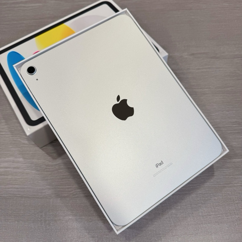 全新♠️ ［僅拆封未啟用 保固一年］ iPad10 256G WiFi 銀色