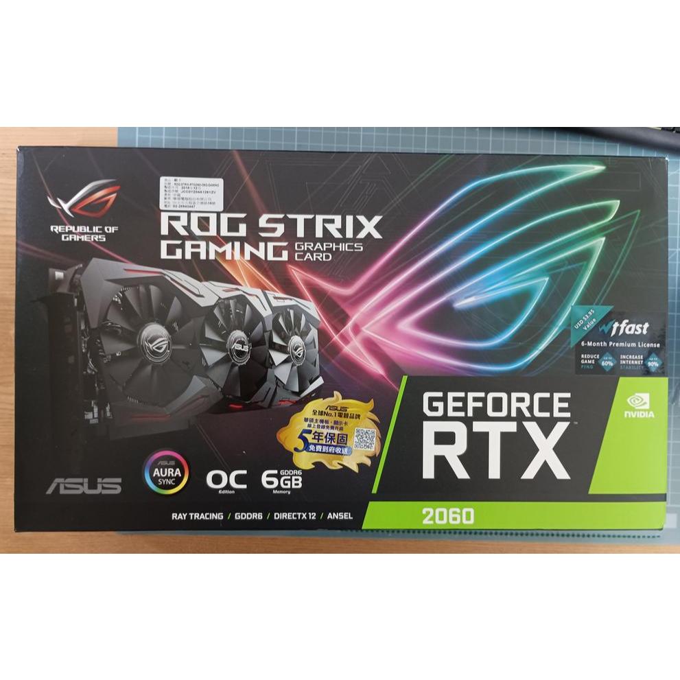 ASUS 華碩 ROG STRIX GeForce RTX 2060 超頻 6G GDDR6 (純遊戲，非礦卡)