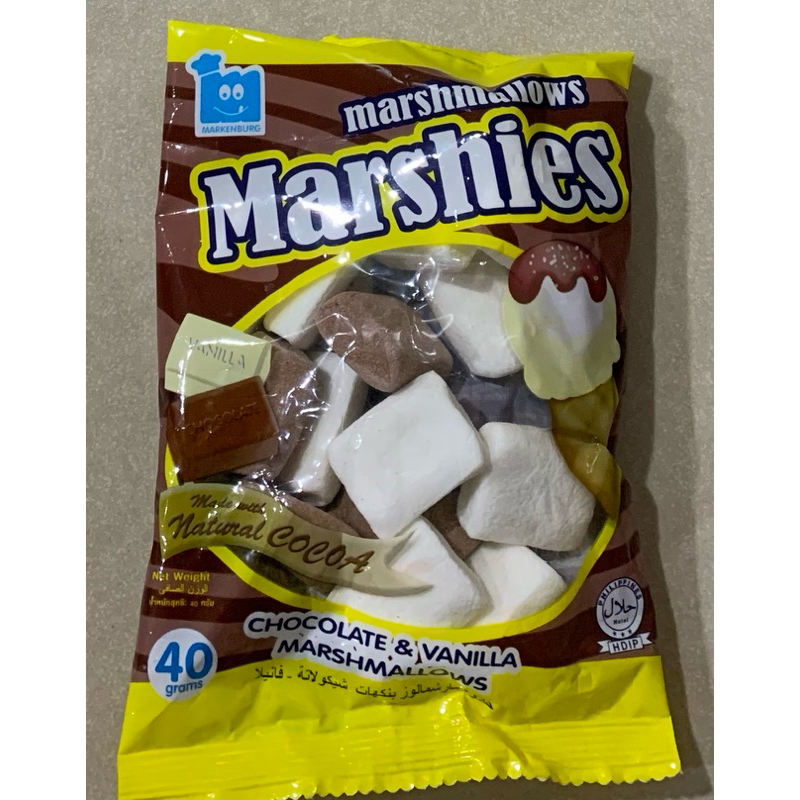 MARSHIES巧克力棉花糖40g