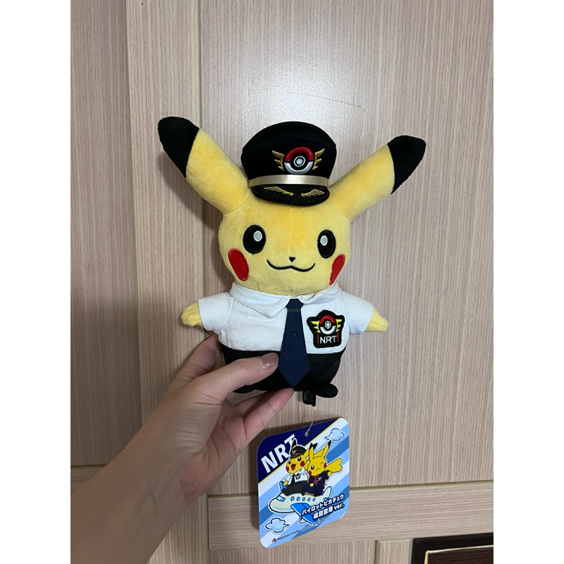 Pokémon 日本 東京 限定 成田機場 機長皮卡丘 寶可夢中心 皮卡丘
