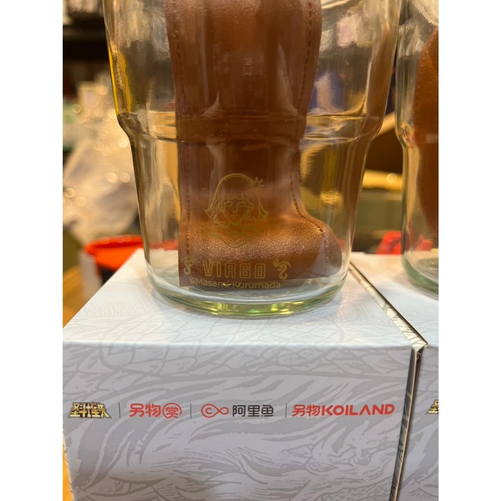 【玩具右一村】 另物賞 聖鬥士星矢 玻璃杯 處女座 天蠍座 巨蟹座