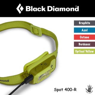 Black Diamond Spot 400-R 充電頭燈 620676（5色選擇）[HappyOutdoor]