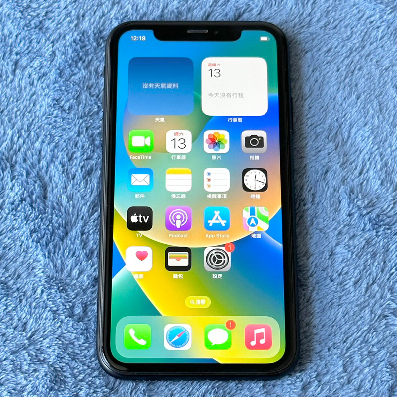 iPhone XR 64G 黑 功能正常 二手 IPhoneXR iXR 6.1吋 蘋果 apple 台中