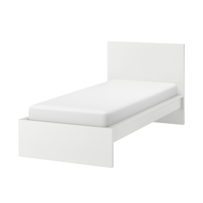 二手【 IKEA 宜家家居 】 MALM 白色 單人床框