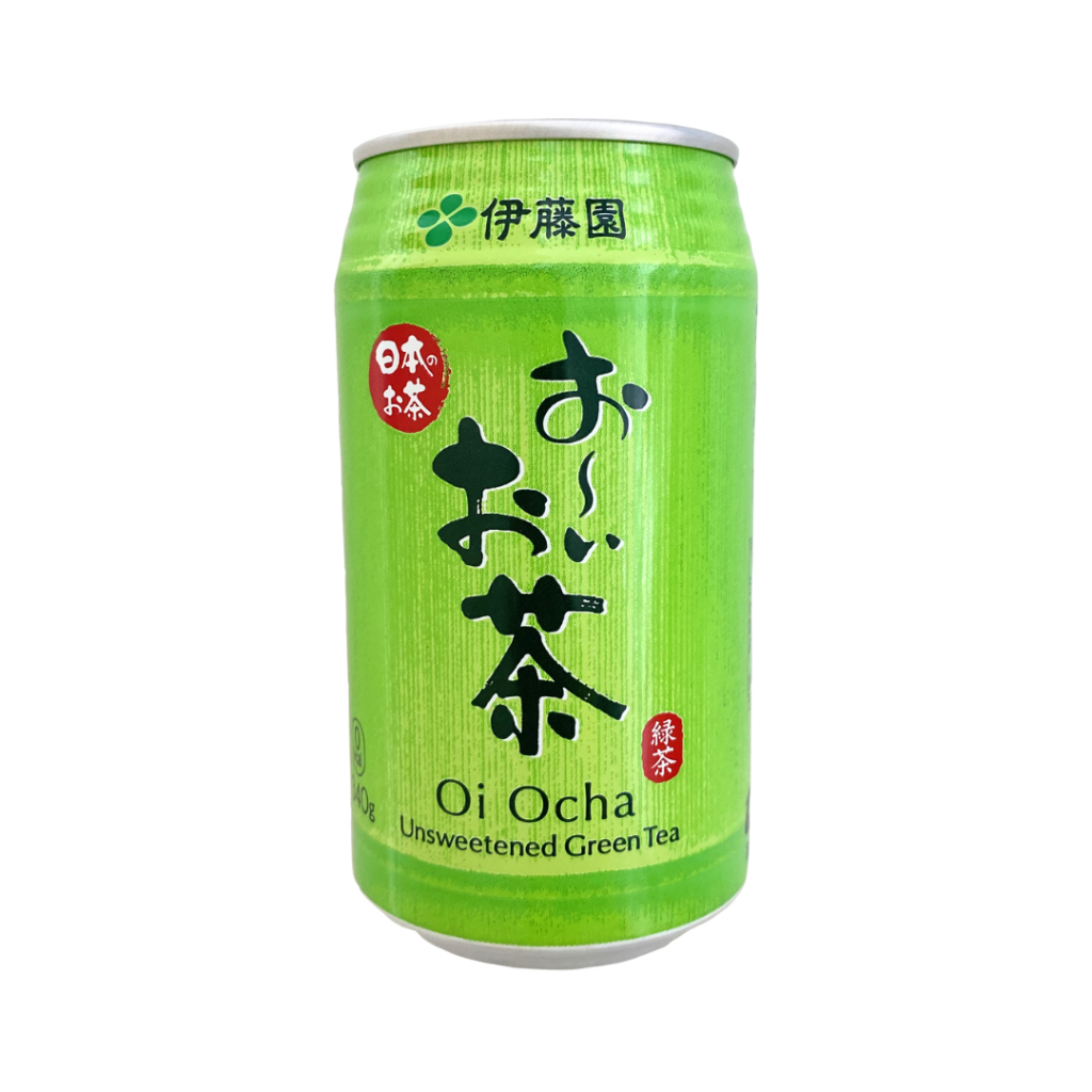 日本 伊藤園 罐裝 好喝綠茶 飲料 易開罐 340ml