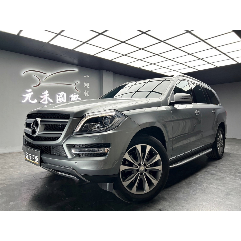 中古車 二手車【元禾阿龍店長】2015 Benz GL350 柴油四驅大型七人座 電子懸吊/米色內室❗️認證車無泡水事故