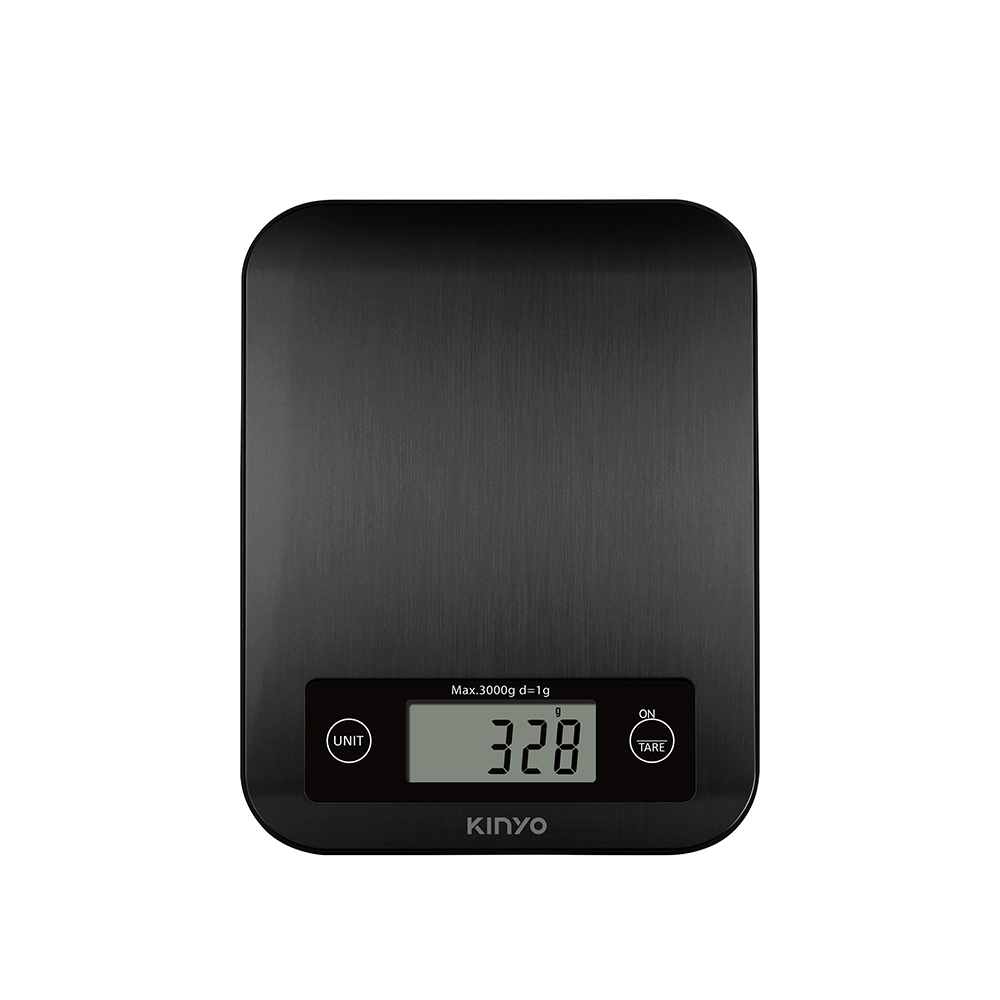 【KINYO】3公斤不鏽鋼電子料理秤(DS-016)｜通過德國LFGB食品接觸測試 最大秤重3kg 電子秤 烘焙秤