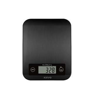 【KINYO】3公斤不鏽鋼電子料理秤(DS-016)｜透過德國LFGB食品接觸測試 最大秤重3kg 電子秤 烘焙秤