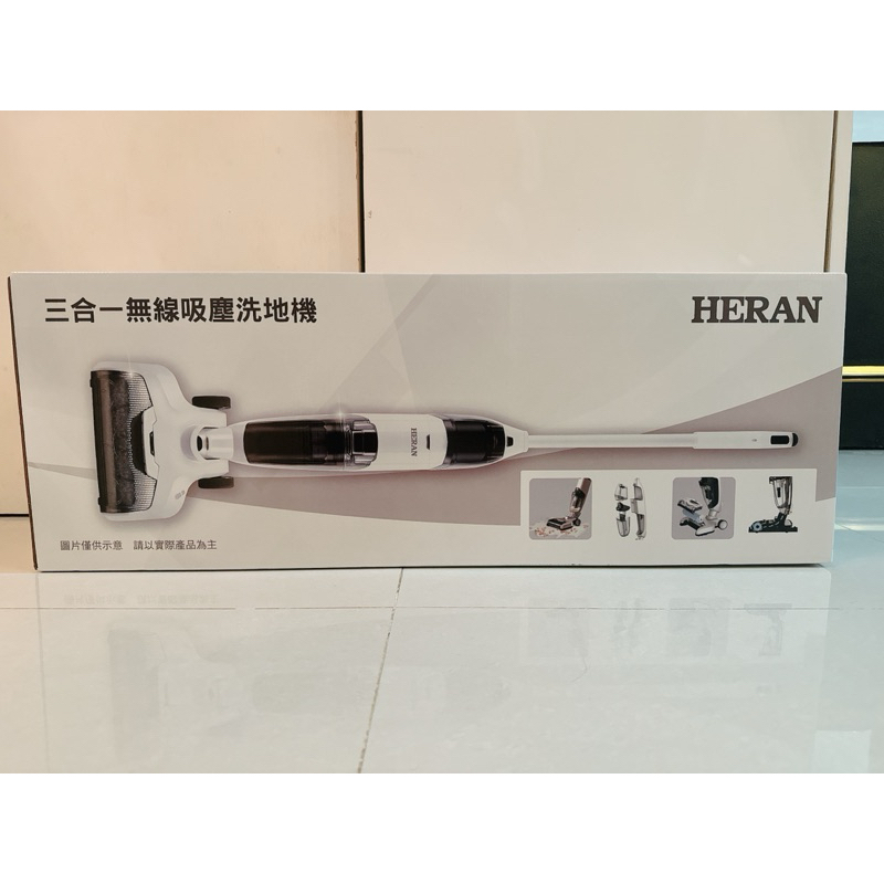 HERAN 禾聯 無線洗拖吸塵器-HWC-22EC010(自動清潔滾刷/拖地吸塵/洗地機入門款)