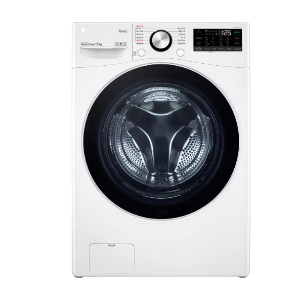 WD-S15TBW【LG樂金】15公斤蒸洗脫滾筒洗衣機 冰瓷白
