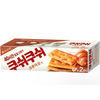 韓國代購-現貨ORION 好麗友 千層酥打餅乾 可頌口味，65g
