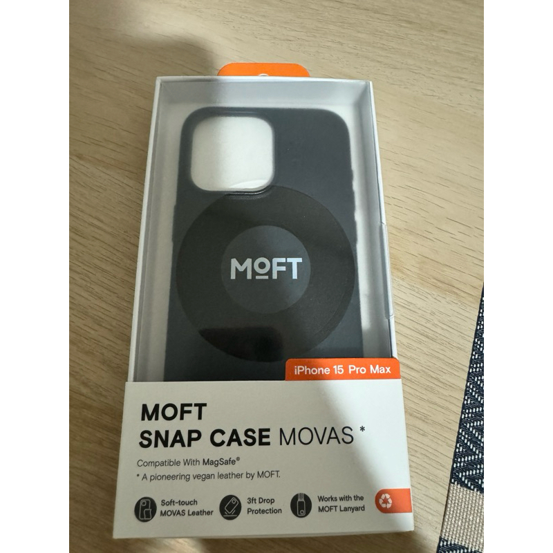 近全新Moft iphone 15 pro max 6.7吋 磁吸magsafe手機殼（二手）