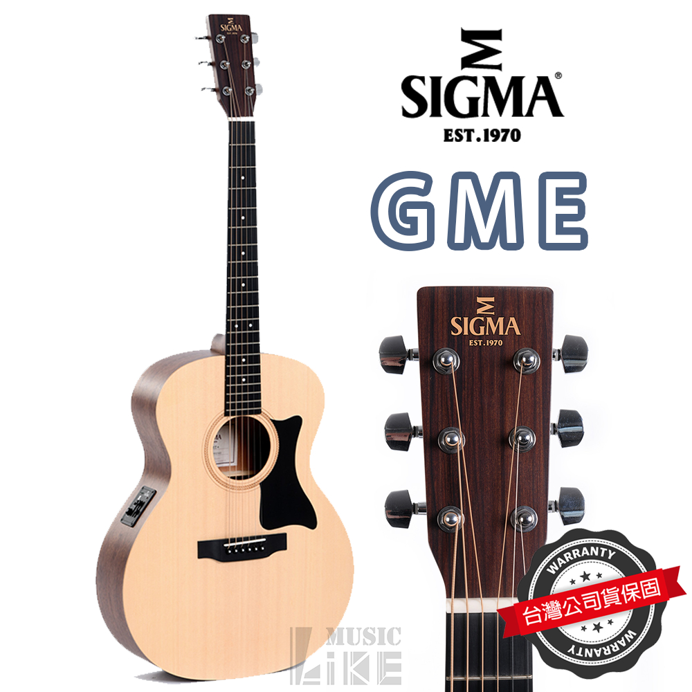 『復刻馬丁』Sigma GME 電木吉他 單板 Acoustic Guitar 公司貨 Martin 民謠吉他