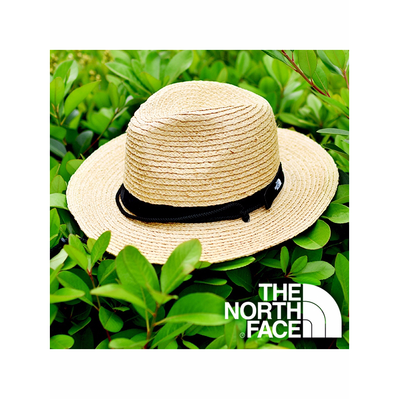 {The PAST} 台北門市 The North Face Raffia blade hat 可折疊 拉菲 草帽 預購