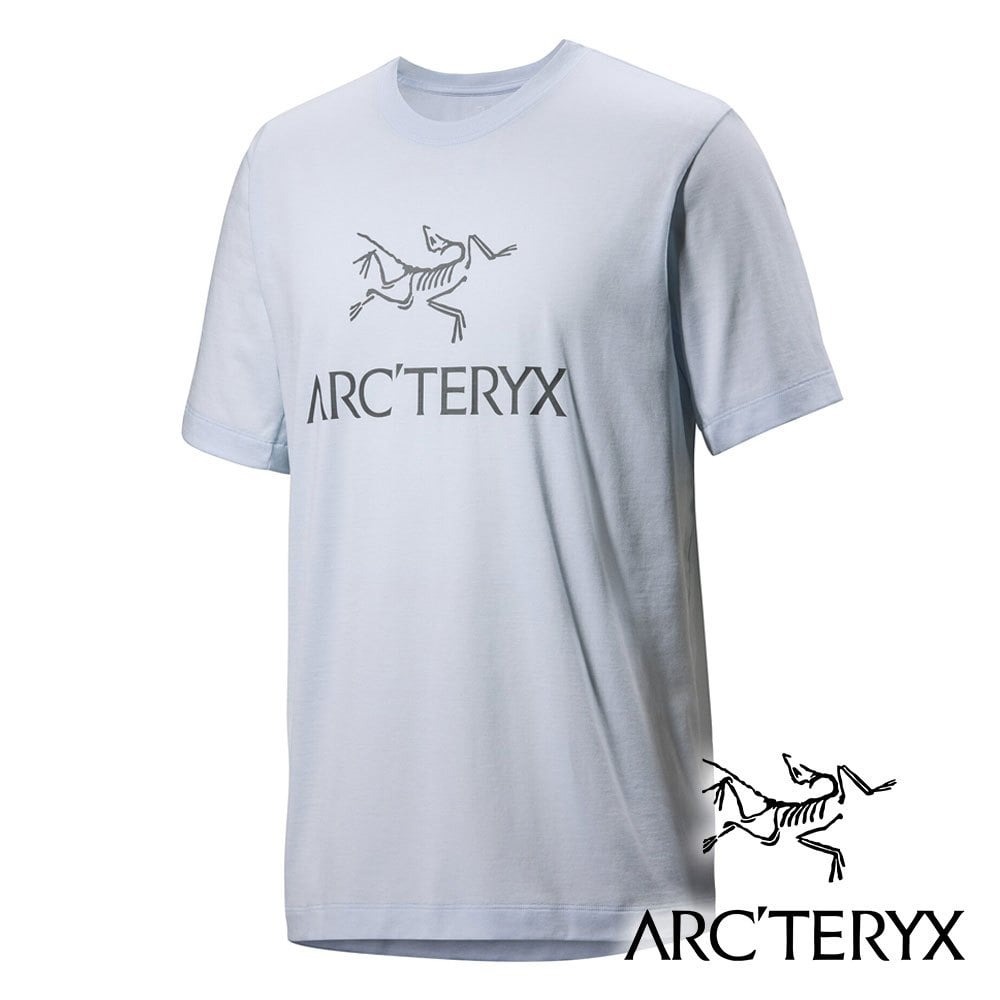 【Arc'teryx 始祖鳥】男ArcWord LOGO短袖休閒T恤『天藍』X007991