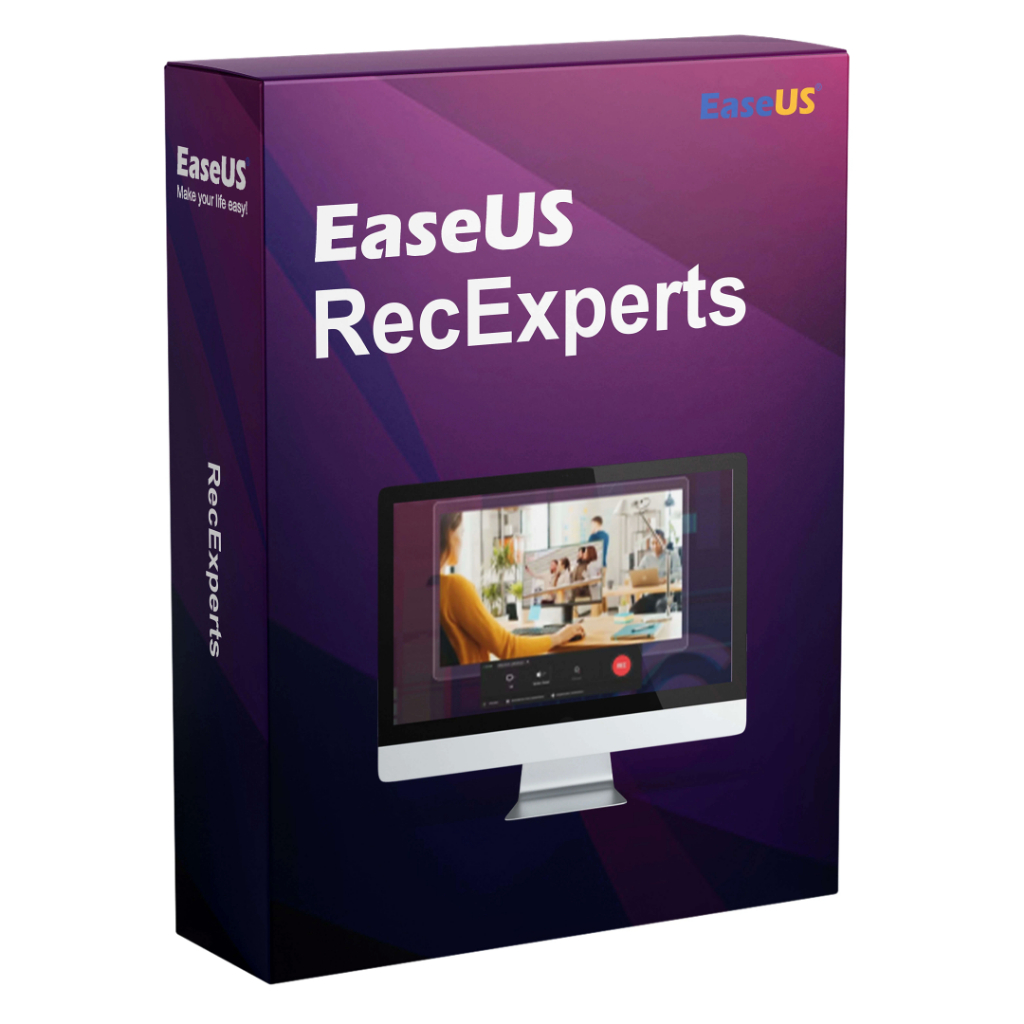 【正版軟體購買】EaseUS RecExperts 永久授權版 - 電腦螢幕錄影錄音 遊戲錄影