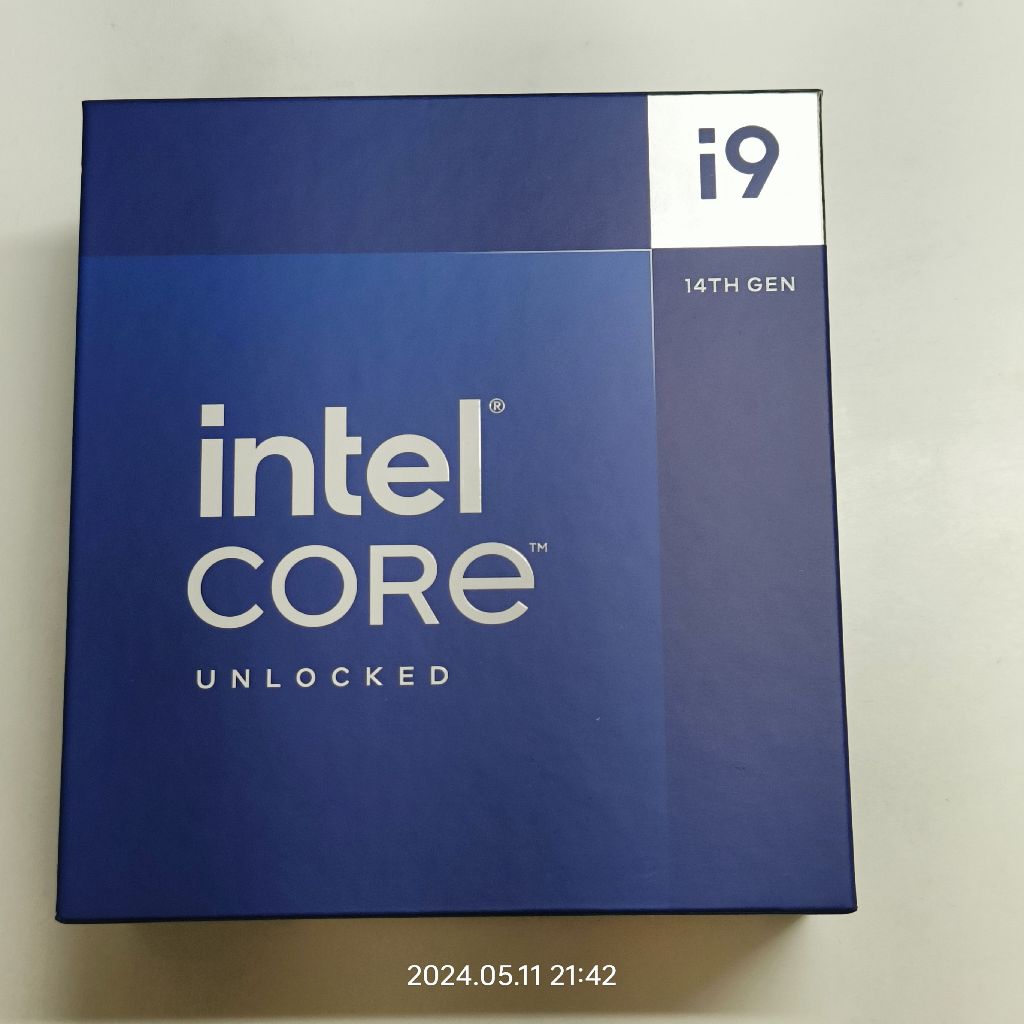 Intel Core i9-14900K 24核32緒 處理器 內顯 無風扇 聯強代理公司貨 聊聊詢問!