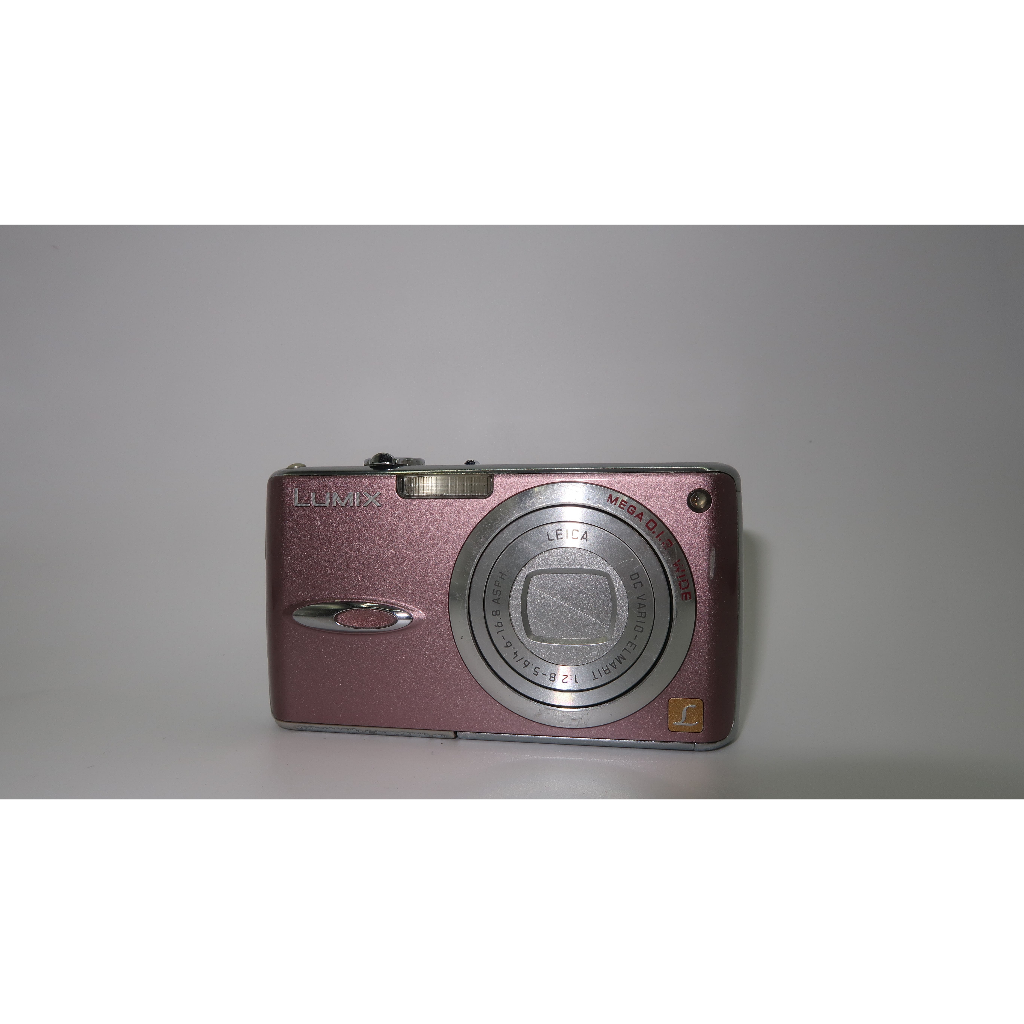 淡粉色 Panasonic Lumix DMC-FX01 相機 CCD相機 LEICA鏡頭 金屬 早期 小紅書