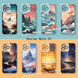 Realme夢幻風景防摔手機殼 適用Note 50 12X 12 11 10 pro+ C61 C51 C21 C35