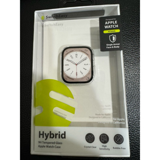 SwitchEasy 41mm Hybrid 9H 雙料手錶殼 透明 Apple Watch