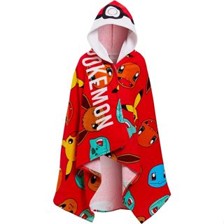 預購純棉🚀空運🚀英國專櫃 Pokémon 皮卡丘 兒童 毛巾 浴巾 Pikachu 小火龍 純棉 寶可夢