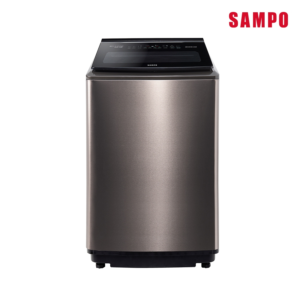 【送8吋循環扇】SAMPO聲寶  ES-P19DPS(S1) 19公斤星愛情變頻超震波洗衣機 ES-P19DPS(S1)