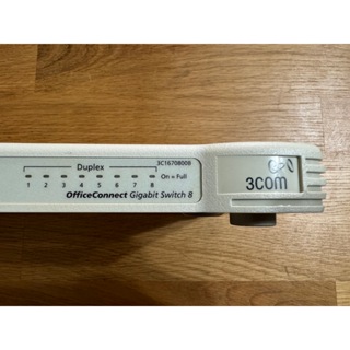 3COM OfficeConnect 8port Gigabit Switch 3C1670800B 100/1000M