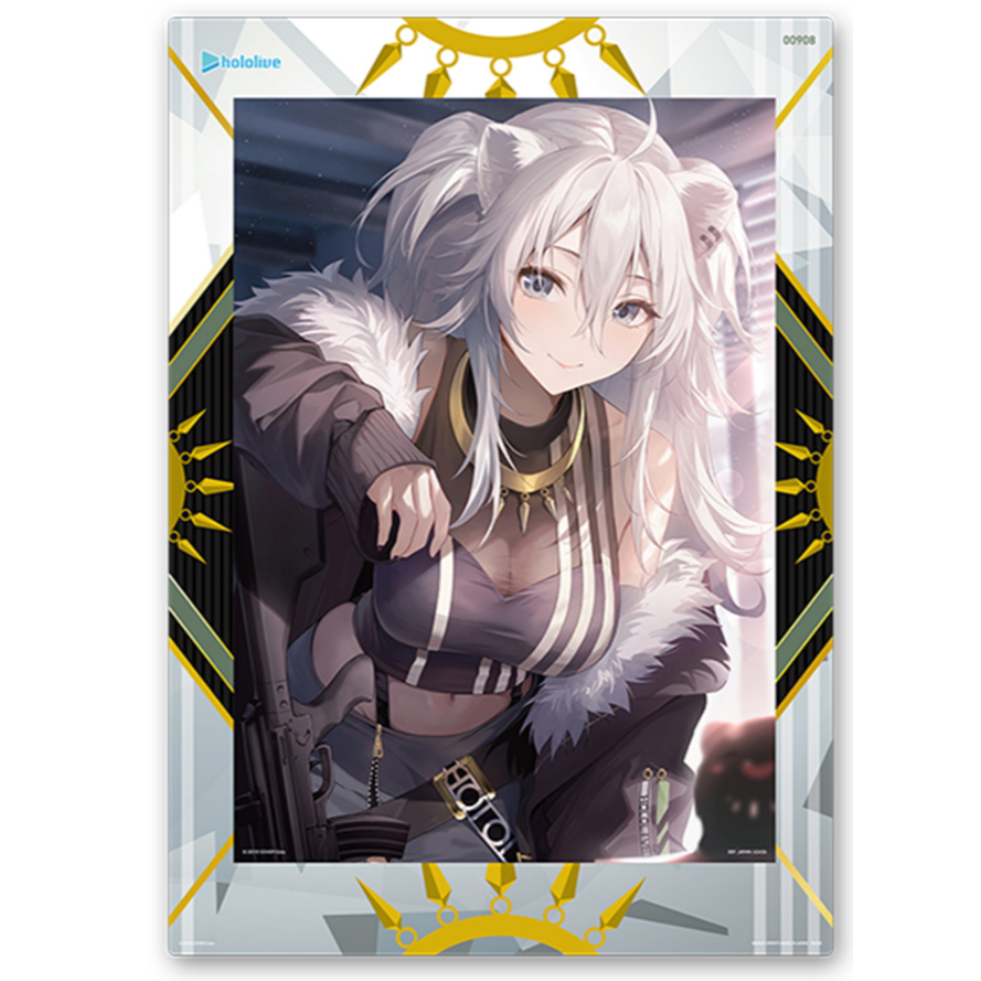 【WAT現貨】hololive 一番賞 vol.2 獅白牡丹賞 B3大畫板 獅白大畫板 B3畫板 獅白 牡丹