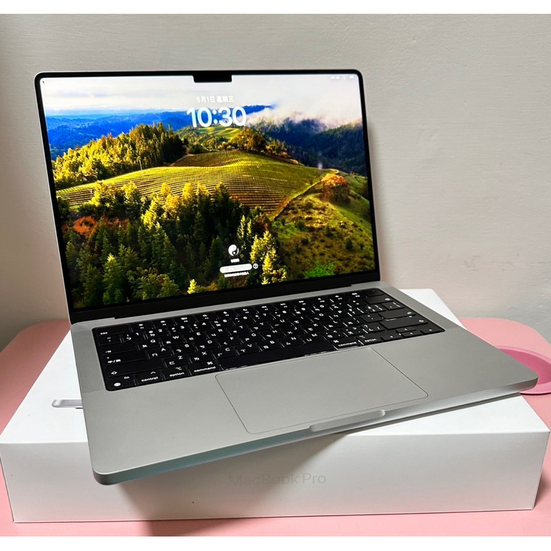 蘋果 Apple MacBook Pro 14吋 M3 Pro 18G 512G 銀色 健康度100% 原廠保固中