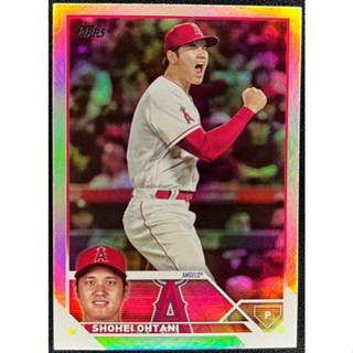 MLB 球員卡 Shohei Ohtani 大谷翔平 2023 Topps Rainbow Foil 亮面
