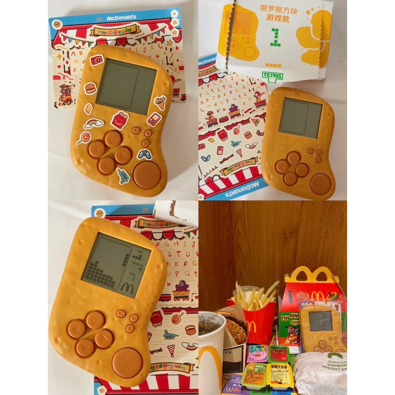 現貨* 麥當勞 雞塊俄羅斯方塊遊戲機