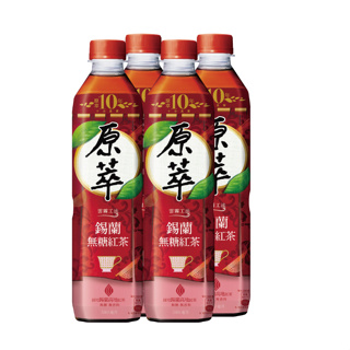 原萃 錫蘭無糖紅茶[箱購] 580ml x 24【家樂福】