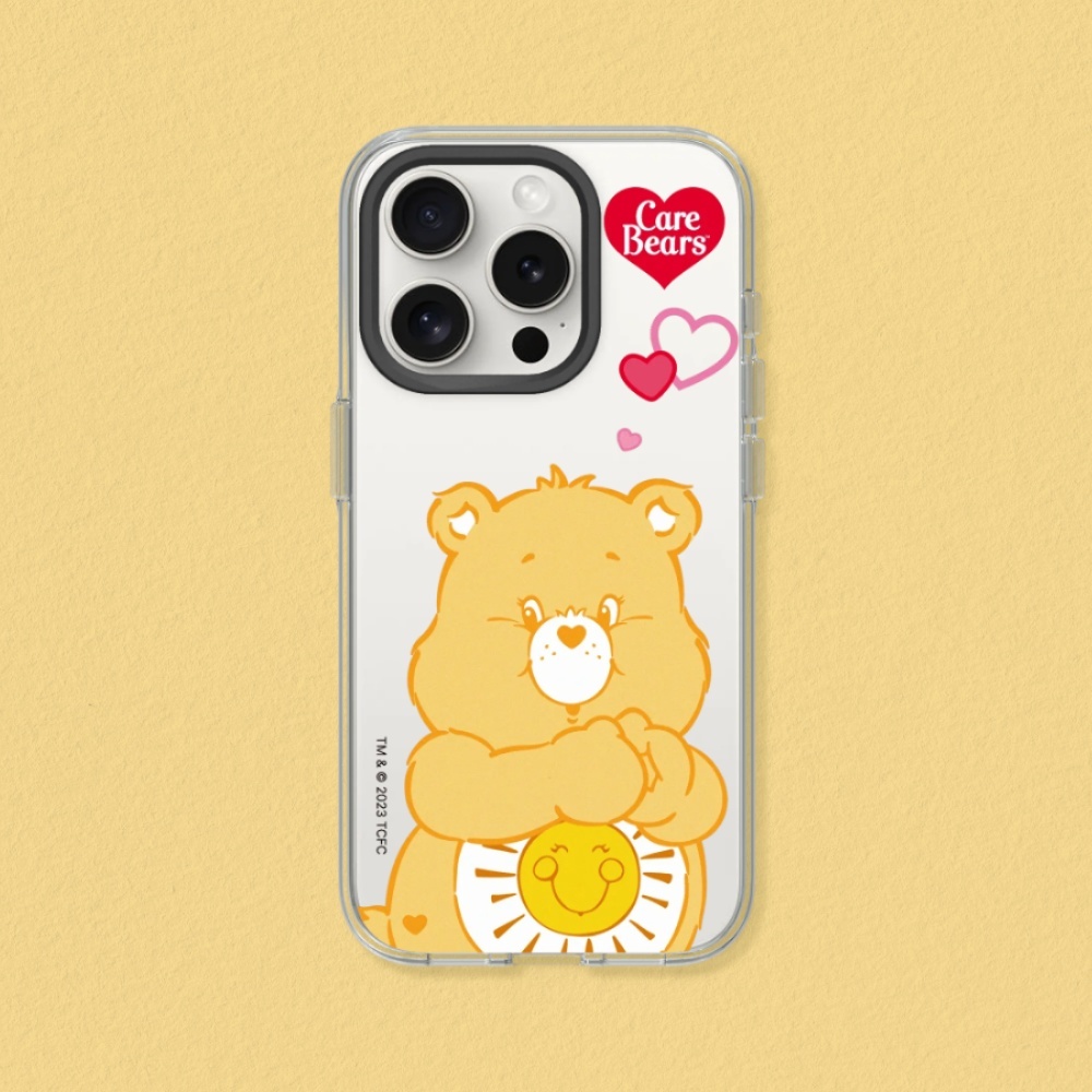 犀牛盾 適用iPhone Clear透明防摔手機殼∣Care Bears系列/Funshine Bear