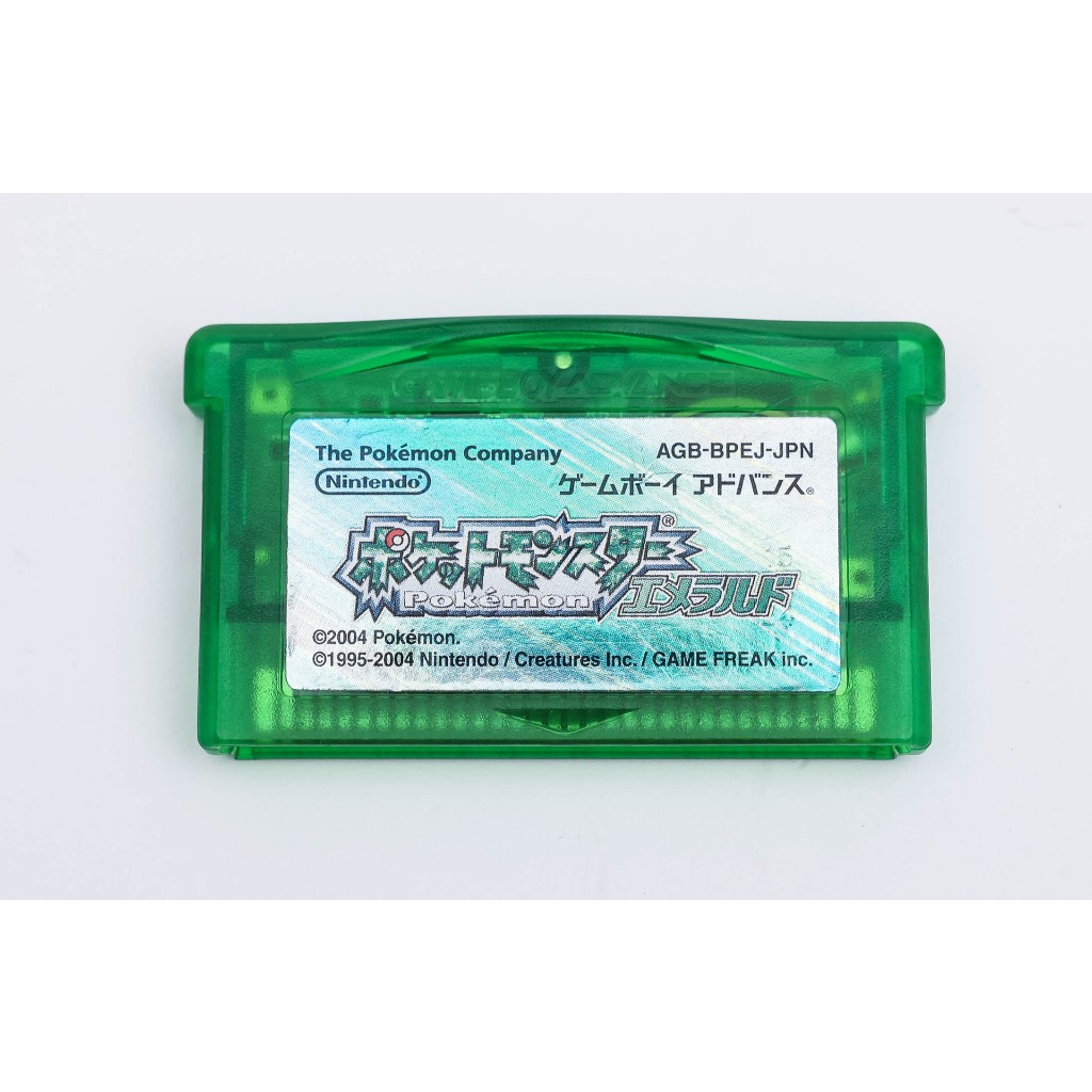 二手 精靈寶可夢 綠寶石 神奇寶貝 Nintendo GameBoy Advance GBA 任天堂 遊戲卡帶 日版正版