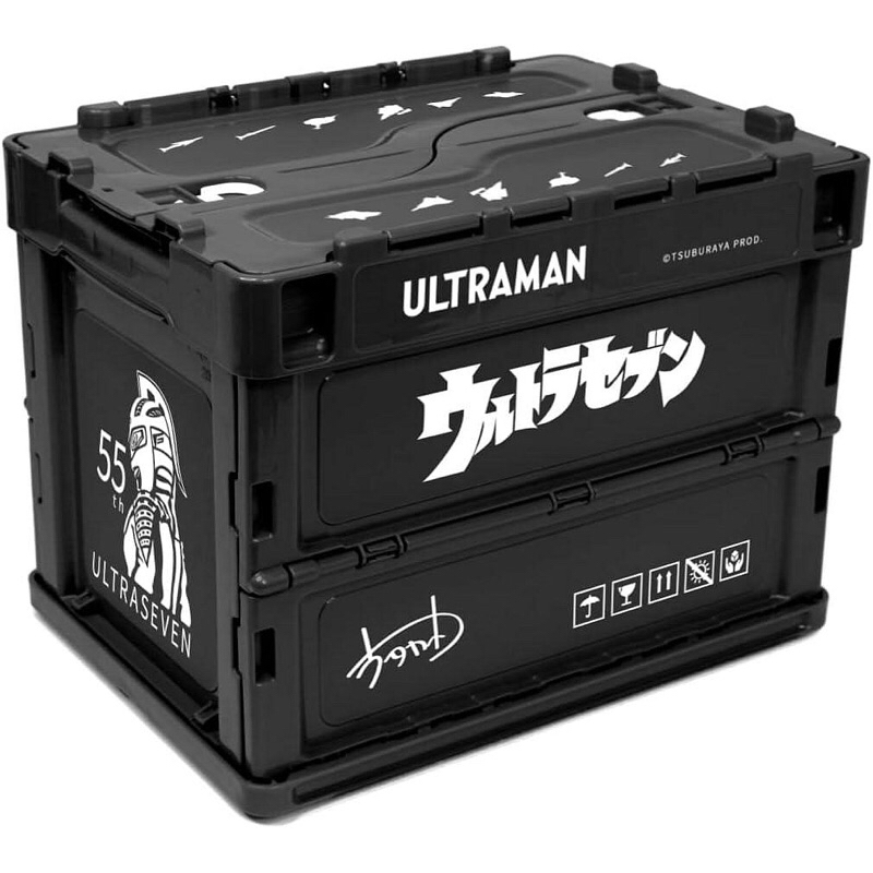 ✈️東京快遞 ⚡️閃電出貨【全新正版】日本 超人力霸王 ULTRAMAN 55週年限定 收納盒 玩具 收納箱 可折疊