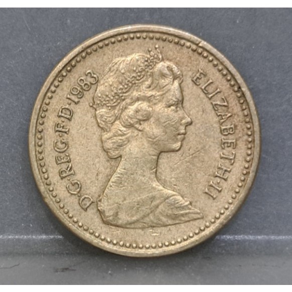 幣1089 英國1983年1英鎊硬幣