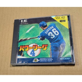 PC-E Hu日版遊戲- POWER LEAGUE 4 野球大聯盟4 威力棒球4（瘋電玩）