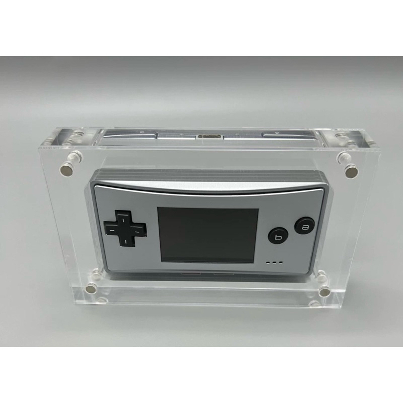 [CYC] 高透明Game Boy MICRO GBM掌機壓克力展示盒 磁吸蓋 高透明壓克力