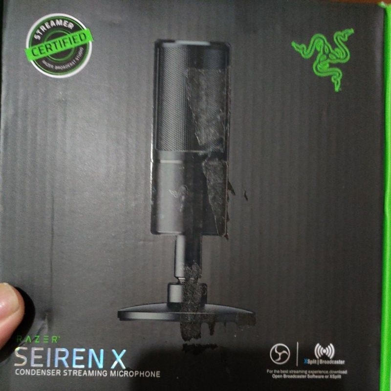 Razer  Seiren X  魔音海妖 X USB麥克風 直播麥克風 雷蛇