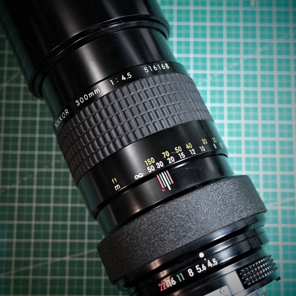 《二手鏡頭》NIKON Nikkor 300mm F4.5 Ai 老鏡頭 長焦鏡 定焦鏡 大光圈