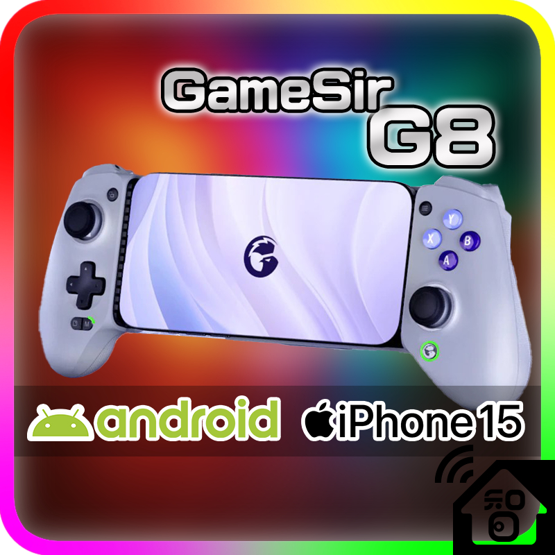 GameSir G8 iPhone 15 和 Android Type C手把手遊、手機搖桿有線控制器 手柄SWITCH