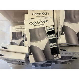 Calvin Klein Modern Cotton 內褲3件組 女款 黑色ck內褲