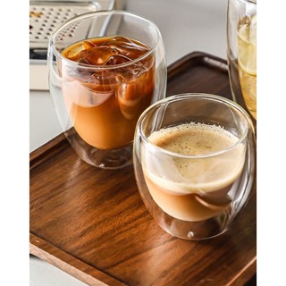 🌟現貨附發票🌟玻璃雙層杯 250cc 350cc 雙層玻璃杯 隔熱杯 雙層杯 果汁杯 耐熱杯 花茶杯 牛奶杯 咖啡杯