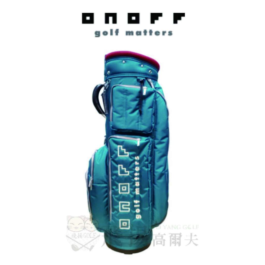 【飛揚高爾夫】ONOFF Caddie Bag 9吋 #OB5424-74 ,湖水綠