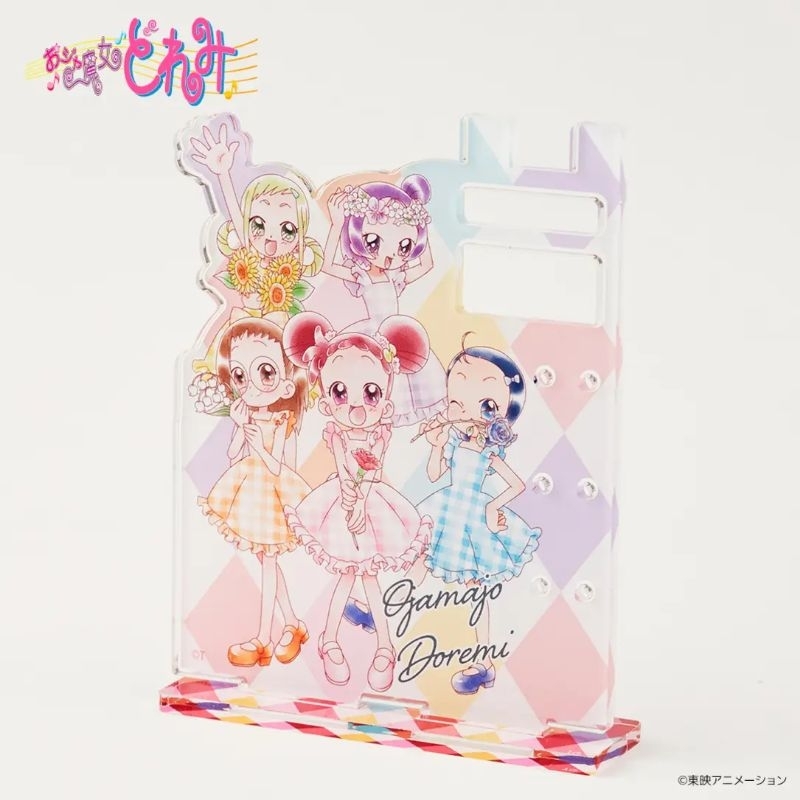 小魔女 doremi 格紋裙 立牌 飾品架 日本正版 日本展場 期間限定 集合款