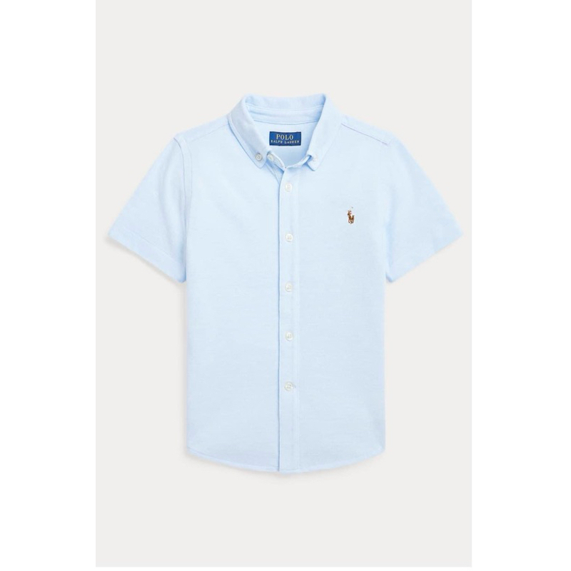 Polo ralph lauren 男童彩馬牛津短袖襯衫