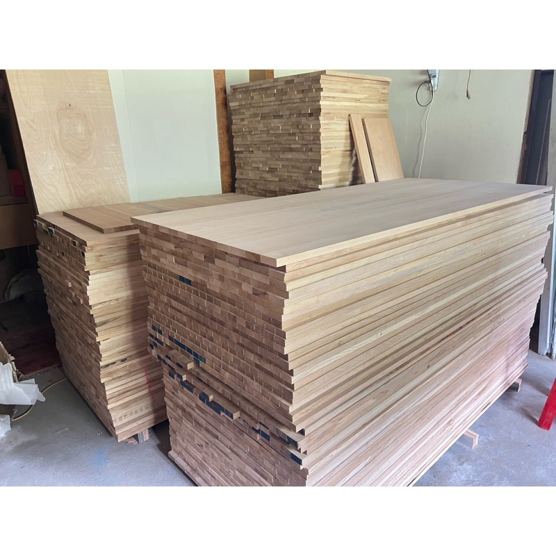 [木頭仁］白橡木拼板 長6尺 4尺 2尺 寬度80公分 實木板 原木板