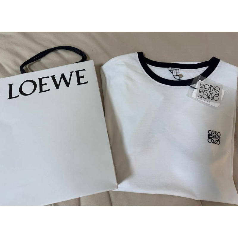 Loewe經典白t恤